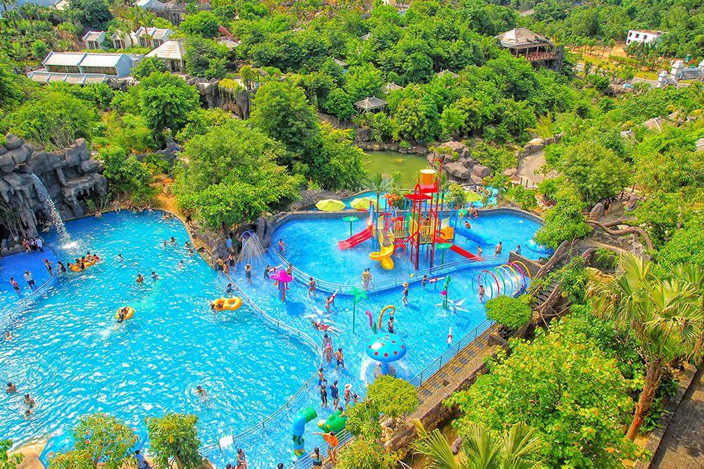 Công Viên Nước - cong vien nuoc nui than tai (2) | Núi Thần Tài