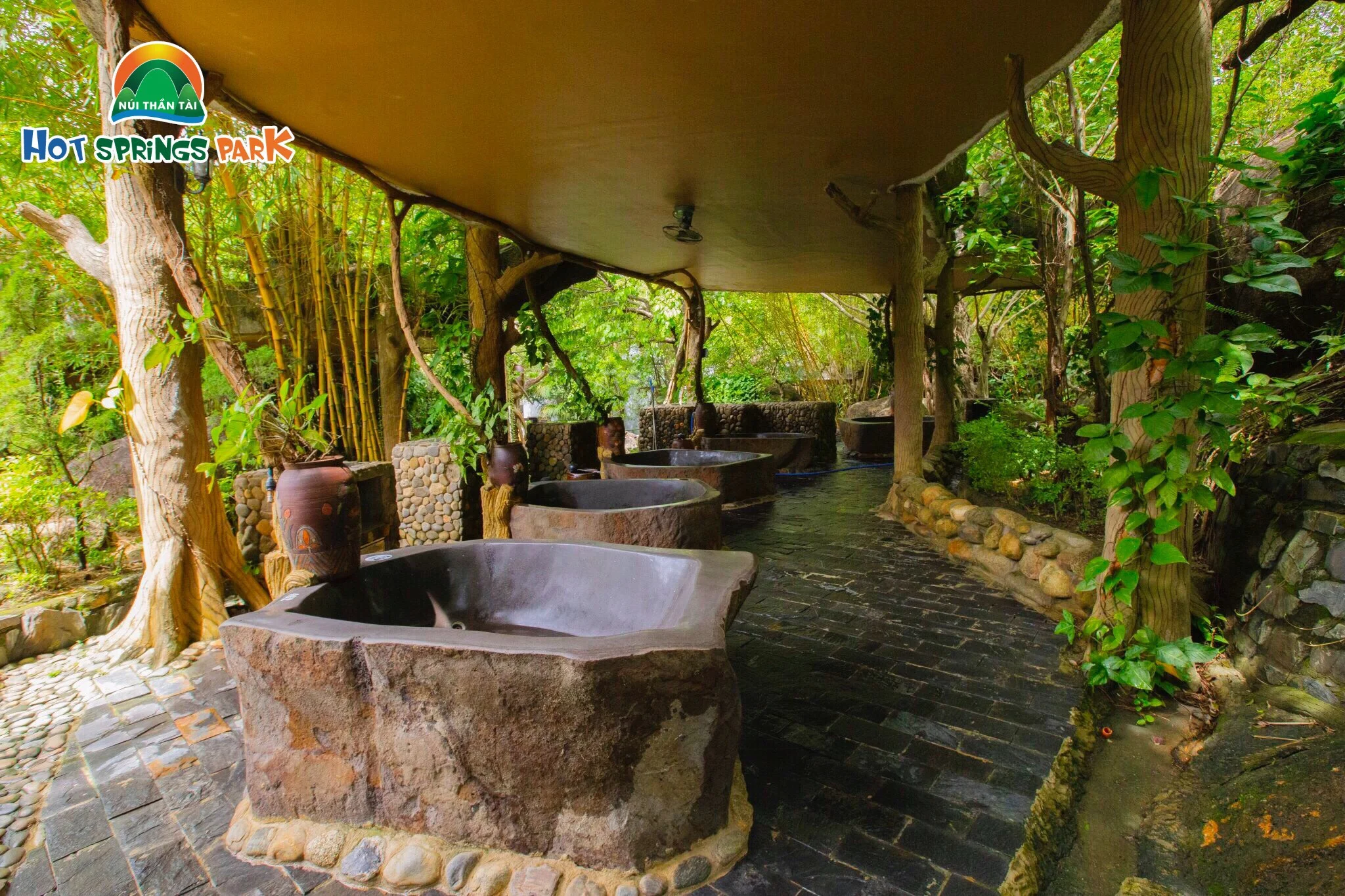 Tắm Bùn Khoáng - tam bun (2) | Núi Thần Tài